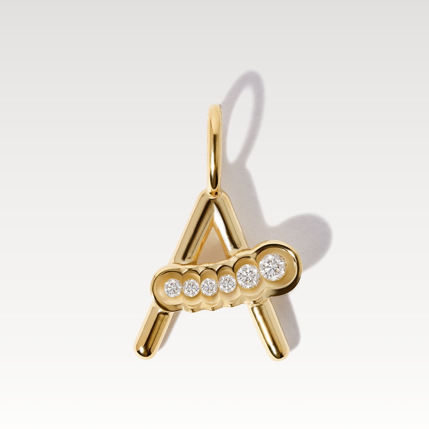 Letter A - Initial Alphabet Charm