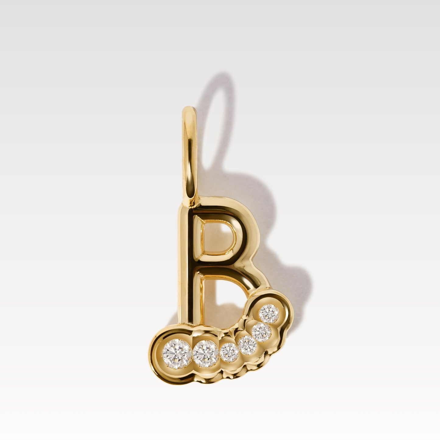 Letter B - Initial Alphabet Charm