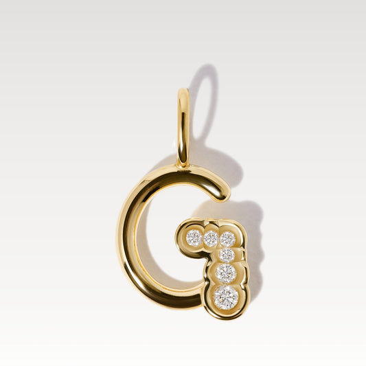 Letter G - Initial Alphabet Charm